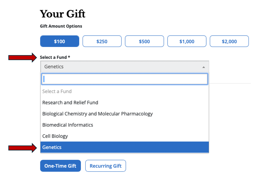 Genetics Donation